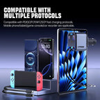 4 IN 1 Retractable Car Phone Charger