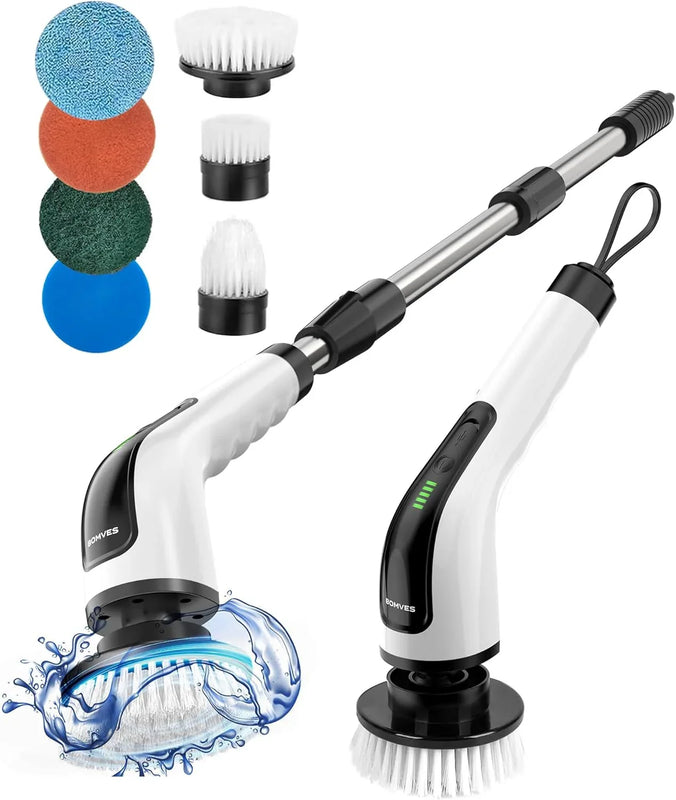 9 in 1 Electric Spin Scrubber Machine