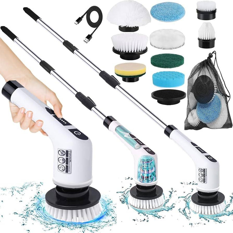 9 in 1 Electric Spin Scrubber Machine