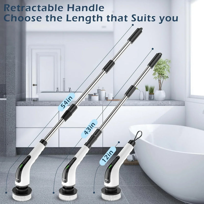 9 in 1 Electric Spin Scrubber Machine