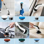9 in 1 Electric Spin Scrubber Machine