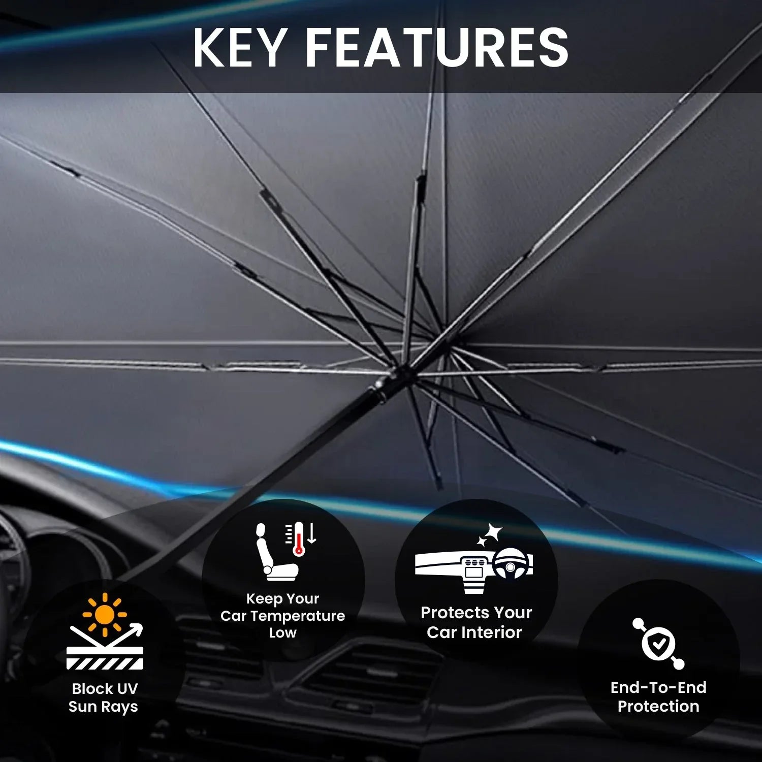 Car Windshield Sun Shade